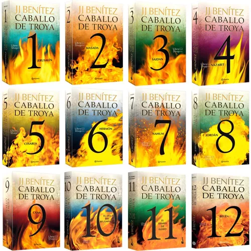 Saga Completa de Caballo de Troya – Colección de 12 Audiolibros