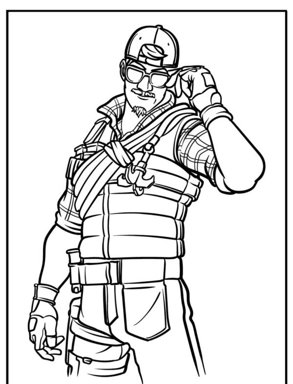 Libro para colorear de Fornite - 30 páginas